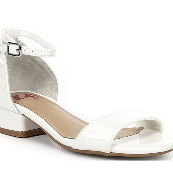 GB Girls' Patent Block Heel Dress Sandals (Youth) - Picture 1 of 6